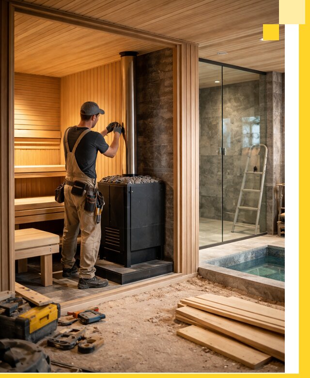 Полное строительство банных комплексов под ключ в Лесосибирске