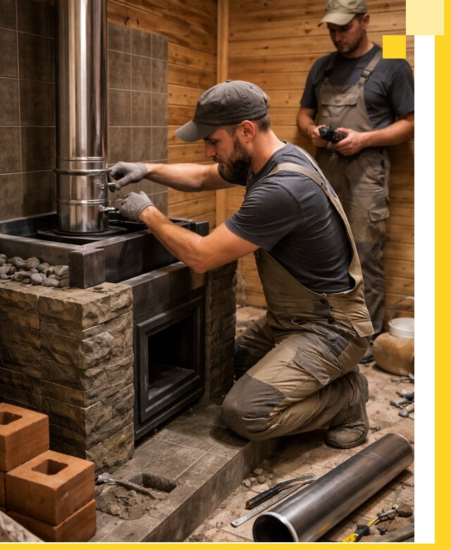 Изготовление и установка банных печей под ключ в Лесосибирске