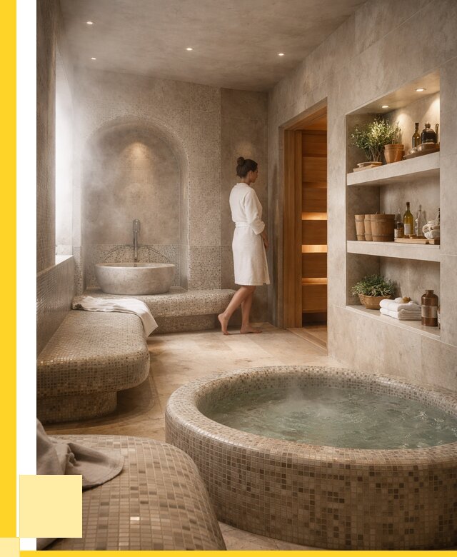 Строительство бани с хамамом в Лесосибирске от 781125 р. | ЭриданЛсс