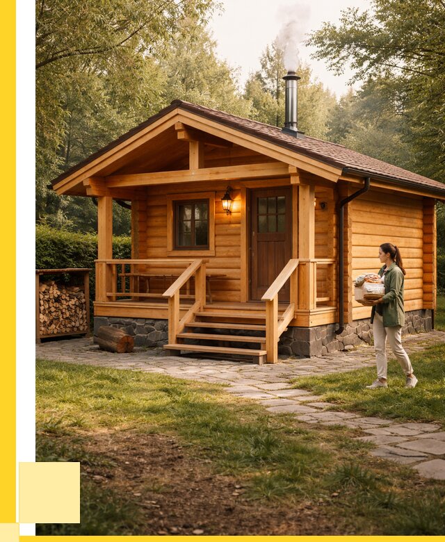 Купить баню под ключ в Лесосибирске от 676975 р. | ЭриданЛсс