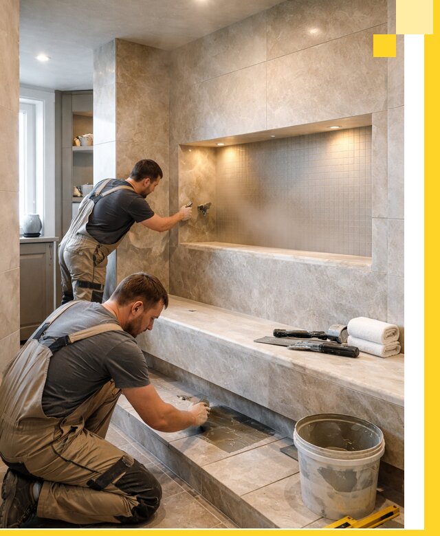 Профессиональное строительство хамама в квартире в Лесосибирске