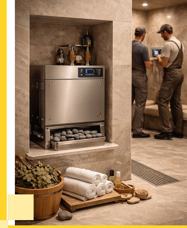 Парогенераторы для хамама в Лесосибирске от 78113 р. | ЭриданЛсс