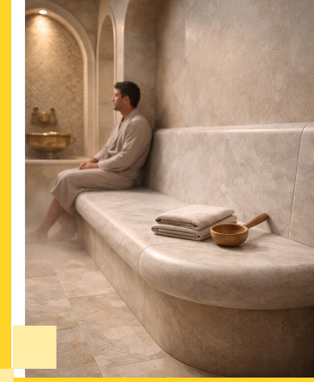 Сиденья для хамама в Лесосибирске под ключ от 12498 р. | ЭриданЛсс