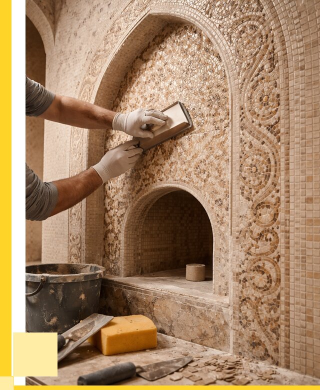 Мозаика для хамама в Лесосибирске под ключ от 5208 р. | ЭриданЛсс