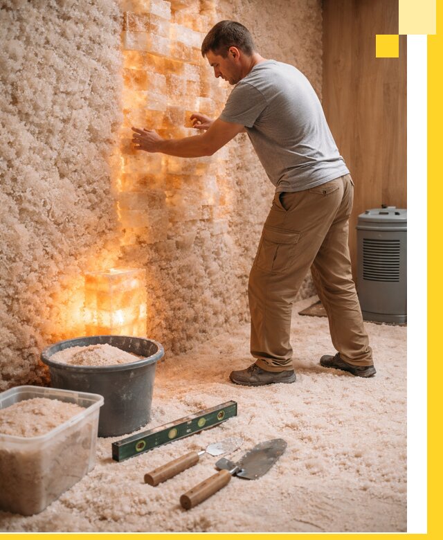 Проектирование и монтаж соляных комнат в Лесосибирске под ключ