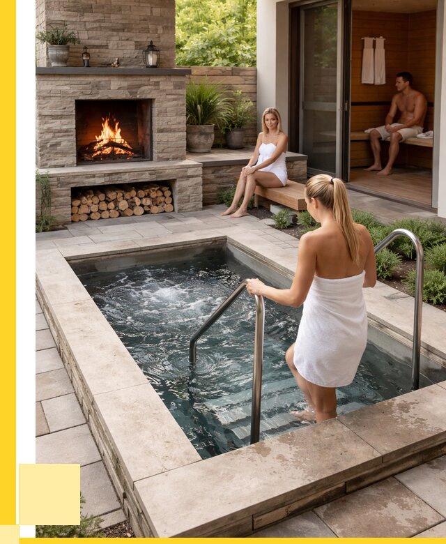 Холодные купели под ключ в Лесосибирске от 46868 р. | ЭриданЛсс